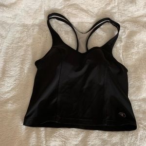 Champion Black Sports Bra Tank 32 B